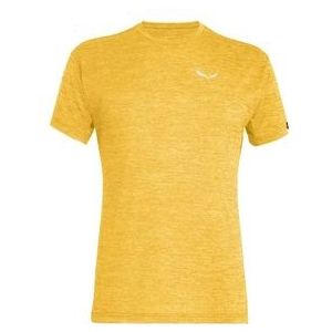 T-Shirt Salewa Men Puez Melange Dry Gold Melange-XL