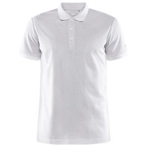 Polo Craft Men Core Unify Polo Shirt White-XXXL