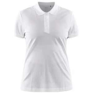 Polo Craft Women Core Unify Polo Shirt White-L