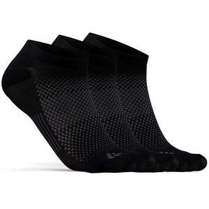 Sok Craft Core Dry Footies 3-Pack Black-Schoenmaat 43 - 45