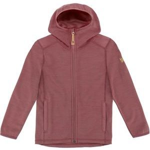Fjällräven - Kids Keb Fleece Hoodie - Vest - Mesa Purple - 73% Polyester / 20% Wol / 7% Elast