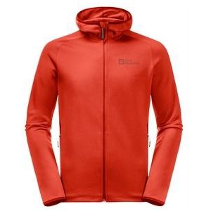 Trui Jack Wolfskin Men Baiselberg Hooded Full Zip Strong Red-L