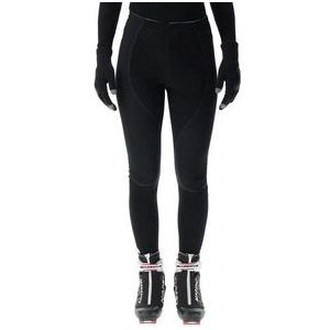 Skibroek UYN Women Cross Country Skiing Buffercone Pants Black Turquoise-L