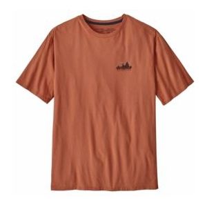 T Shirt Patagonia Men 73 Skyline Organic T Shirt Sienna Clay-XXL