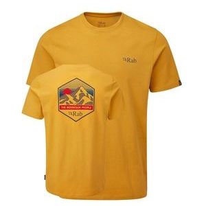 T-Shirt Rab Men Stance Mountain Peak Sahara-XL
