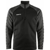 Trainingsjack Craft Men Squad 2.0 Half Zip Black Granite-L