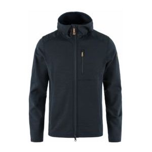 Vest Fjällräven Men Keb Fleece Hoodie Dark Navy 24-S