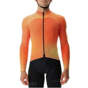 Fietsshirt UYN Men Spectre Winter OW L/S Orange Ginger-XL