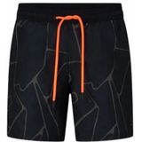 Zwembroek Bogner Fire + Ice Men Nelson2 Black Print-Maat 48