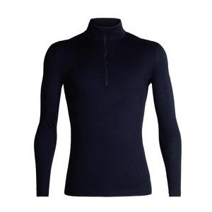 Ondershirt Icebreaker Mens 200 Oasis LS Half Zip Midnight Navy-L