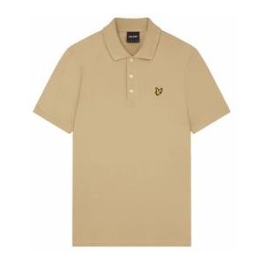 Polo Lyle & Scott Men Plain Cairngorms Khaki-M