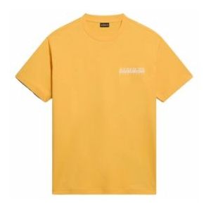 T-Shirt Napapijri Men S-Boyd Yellow Kumquat-S