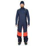 Bergans - Arctic Expedition Salopette - Skibroek - Navy Blue/Bright Red - 100% Polyamide