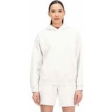 Trui New Balance Women Athletics French Terry Oversized Hoodie Sea Salt Heather-L