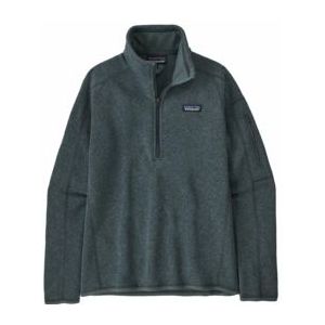 Trui Patagonia Women Better Sweater 1/4 Zip Nouveau Green-XL