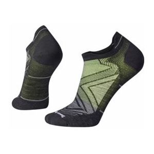 Sok Smartwool Unisex Run Zero Cushion Low Ankle Socks Black-XL