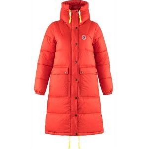 Fjällräven Expedition Pack Lange Dons Parka Dames, true red Maat M