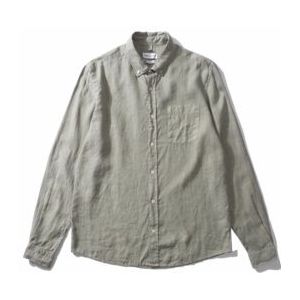 Shirt Edmmond Studios Men Linen Plain Taupe-M