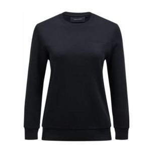 Trui Peak Performance Women Original Small Logo Crew Black-L