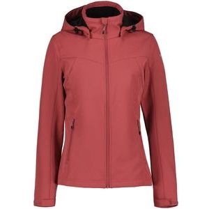 Jas Icepeak Women Brenham Softshell Jacket Carmine-Maat 46