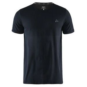 Sportshirt Craft Men Fuseknit Light RN SS Black-XL