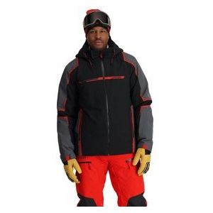 Ski Jas Spyder Men Titan Jacket Black-XXL