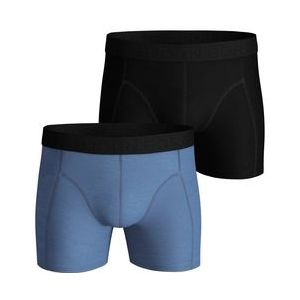 Boxershort Björn Borg Men Core Shorts Sammy Coffee Solid Blue Yonder (2 pack)-S