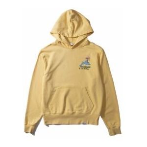 Hoodie Edmmond Studios Men Shelly Light Yellow-XL