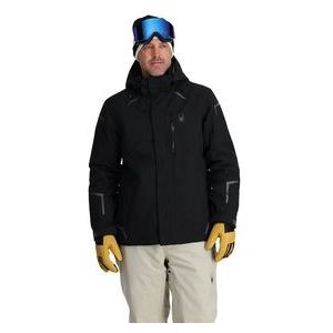 Ski Jas Spyder Men Copper Jacket Black-XL