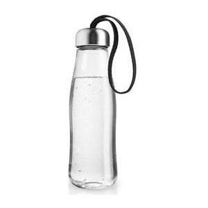 Eva Solo Drinkfles Urban To Go Glas Zwart 0,5L