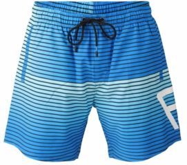 Zwembroek Brunotti Men Preves Colorflow Stripe Neon Blue-S