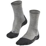 Wandelsokken Falke TK2 Wool Silk Women Light Grey-Schoenmaat 37 - 38