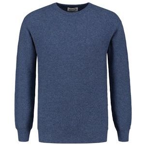 Trui Blue Loop Men Weekend Sweater Sea Blue-XL