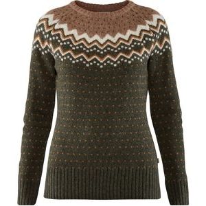 Trui Fjällräven Women Övik Knit Sweater Deep Forest