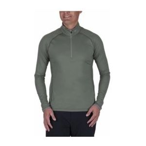 Skipully KJUS Men Feel Midlayer Half-Zip Green Smoke/Pewter-Maat 54