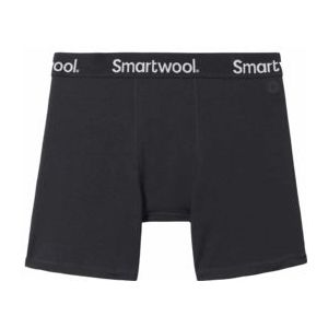 Onderbroek Smartwool Men Boxer Brief Boxed Black-XXL