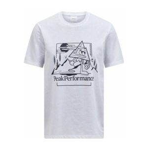 T-Shirt Peak Performance Men Explore Graphic Tee White-XL