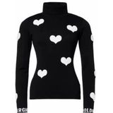 Goldbergh - Bacio LS Knit Sweater - Zwart - Damestrui