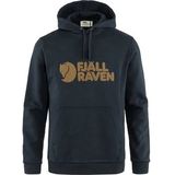 Trui Fjallraven Men Fjallraven Logo Hoodie Dark Navy-XL