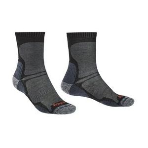 Sok Bridgedale Unisex Hike Ultra Light Merino Endurance Crew Black-Schoenmaat 36 - 39