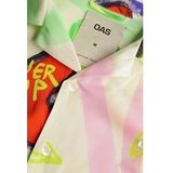 OAS - Blouse - Lichtblauw - 100% Viscose - Relaxed Fit