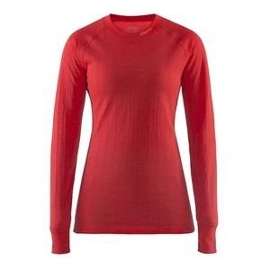 Skipully Craft Women Nordic Wool Crew Neck Pink-XS