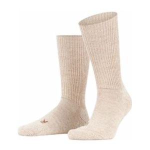 Wandelsokken Falke Unisex Walkie Ergo SO Sand Melange-Schoenmaat 44 - 45