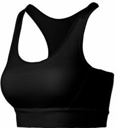 Goldbergh - Mood - Sport BH - Zwart - Gerecycled Polyamide