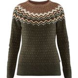 Trui Fjällräven Women Övik Knit Sweater Deep Forest-XS