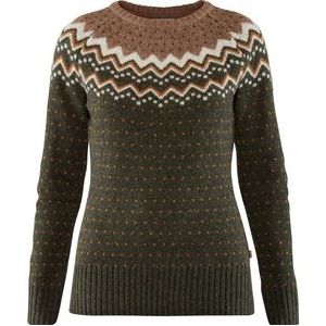 Trui Fjällräven Women Övik Knit Sweater Deep Forest-XS