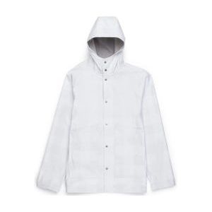 Jas Herschel Supply Co. Men's Rainwear Classic Blanc de Blanc Gingham-XL