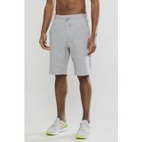 Sportbroek Craft Men District Sweat Shorts Grey Melange