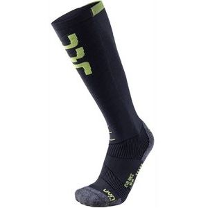 Skisok UYN Men Evo Race Anthracite Green Lime-Schoenmaat 42 - 44