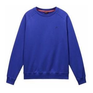 Napapijri - B-Nedles Crew - Trui - Blauw - Relaxed Fit - 100% Katoen